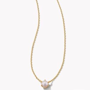 NWT Ashton Gold Pendant Necklace in Freshwater Cultured Pearl